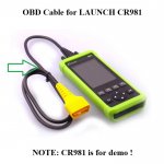 OBD2 Cable Diagnostic Cable for LAUNCH CR981 Creader 981 Scanner